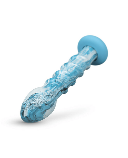 Dildo em Vidro Gildo Ocean Wave