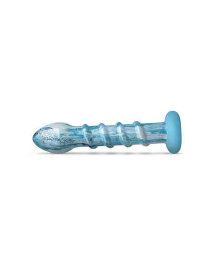 Dildo em Vidro Gildo Ocean Wave