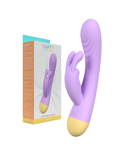 Vibrador Rabbit Party Keny Lilás