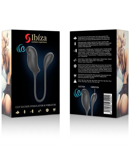 Clit Sucker com Vibrador Ibiza