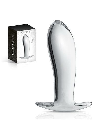 Dildo em Vidro Glossy nº 20