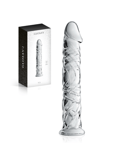 Dildo em Vidro Glossy nº 4