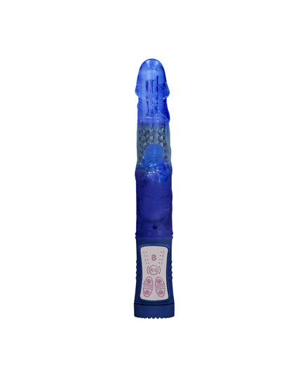 Vibrador Rabbit Rotating Beetle Shots - Azul