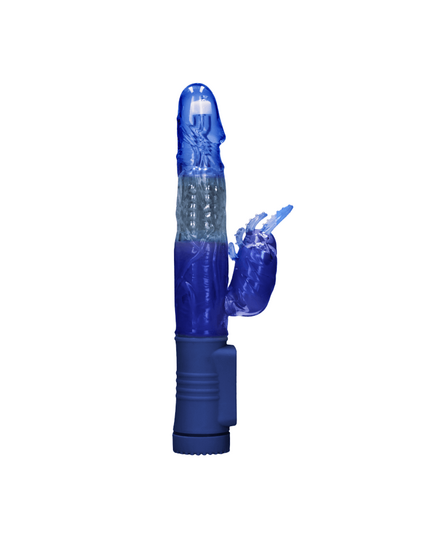 Vibrador Rabbit Rotating Beetle Shots - Azul