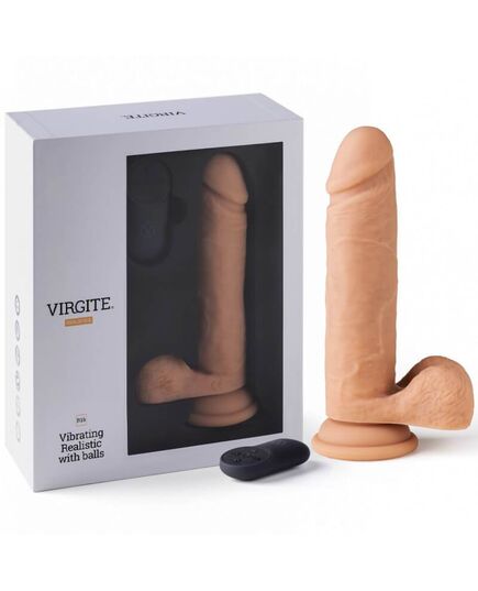 Vibrador Realístico com Testículos Virgite R16