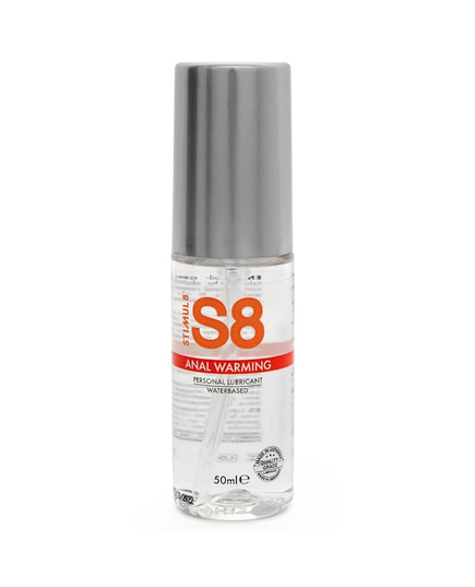 Lubrificante S8 Anal Efeito Calor 50 ml.