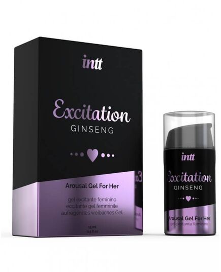 Gel Excitante Feminino INTT Excitation Ginseng