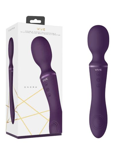 Vibrador de Massagem Vive Enora Roxo