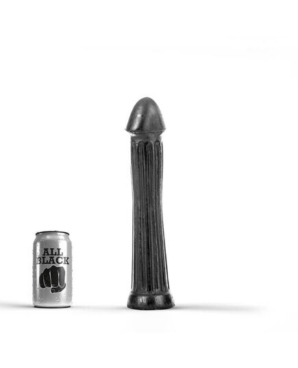 Dildo XXL All Black AB30 36 cm Preto