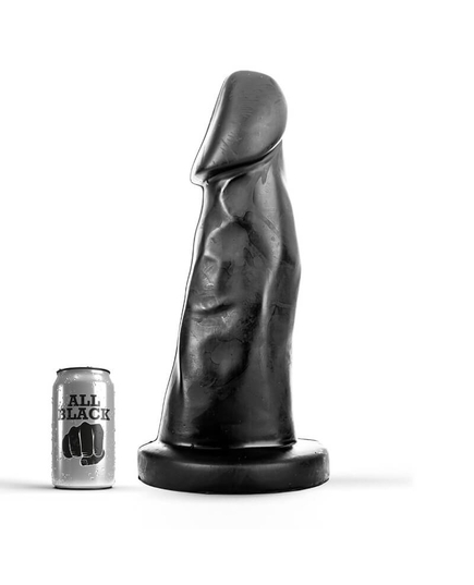 Dildo XXL All Black AB38 27 cm Preto