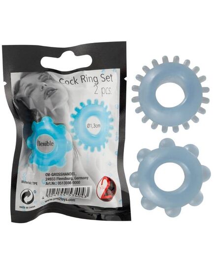 Cojunto de Aneis Cock Ring Duo You2Toys