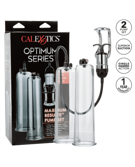 Bombas de Pénis Optimum Series Maximum Results Pump Set