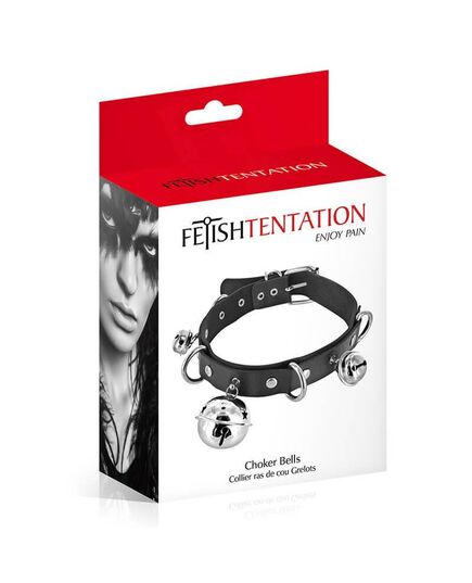 Coleira Chocker Bells Fetish Tentation