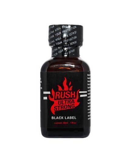 Poppers Rush Ultra Strong Black Label 30 ml.