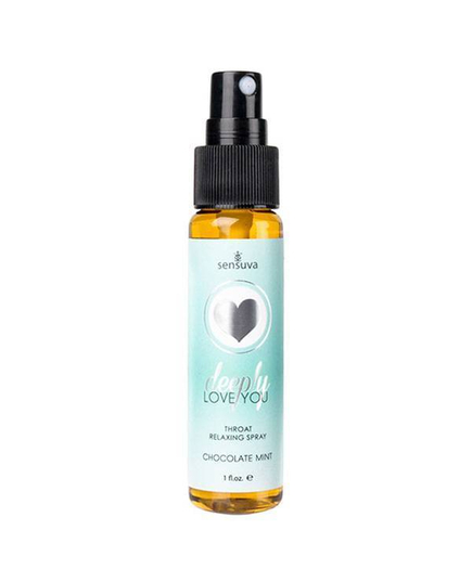 Spray Relaxante da Garganta Deeply Love You Sensuva Menta e Chocolate 30 ml.