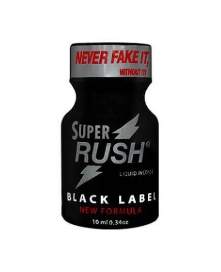 Poppers Super Rush Black Label 10 ml.