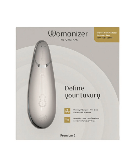 Womanizer Premium 2 Cinza Claro