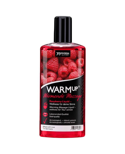 Óleo de Massagem Warm Up Framboesa 150 ml