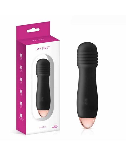 Vibrador My First Joystick Recarregável Preto