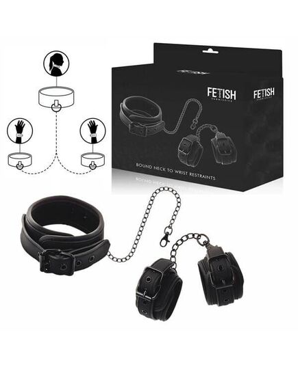 Colar e Algemas Fetish Submissive