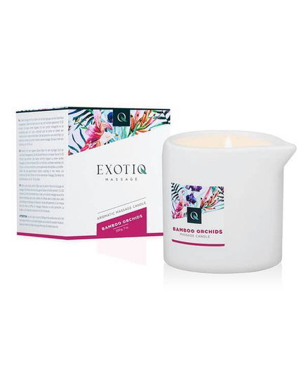 Vela de Massagem Exotiq Bamboo Orchids 200g