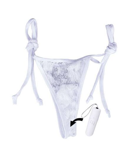 Tanga Vibratória Wireless My Secret Panty ScreamingO Branca