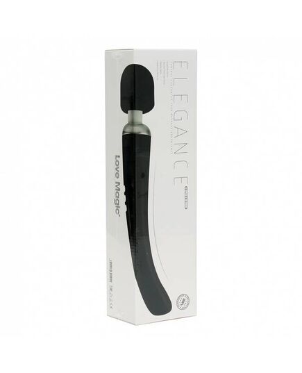 Vibrador de Massagem Recarregável Love Magic Elegance Preto