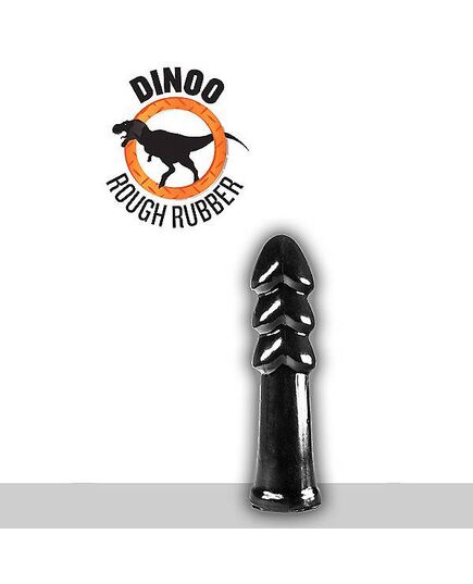 Dildo T-Rex Dinoo Rough Rubber Preto