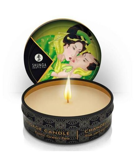 Vela de Massagem Shunga Chá Verde 30ml