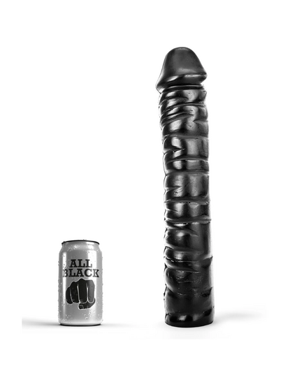 Dildo XXL All Black AB51 38 cm