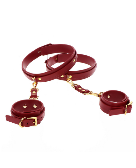 Conjunto de Algemas para Pulsos e Pernas Taboom Bondage in Luxury