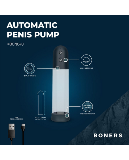 Bomba de Penis Automatica Boners