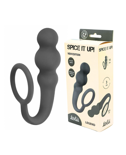 Plug Anal Spice it up Legend PretoPlug Anal Spice it up Legend Preto