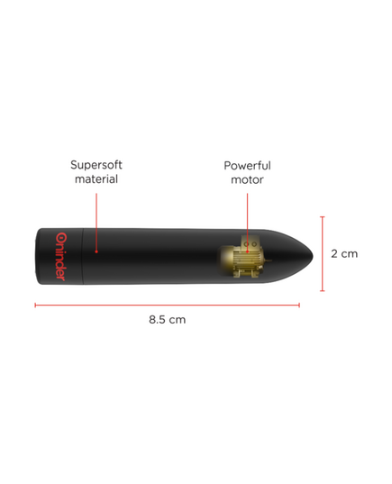 Vibrador Bullet com App Oninder