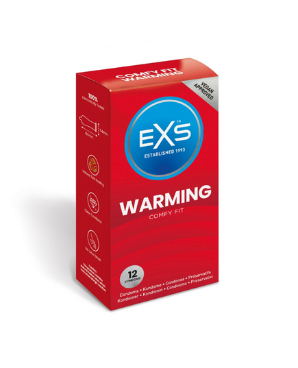 Preservativos EXS Warming 12 un.