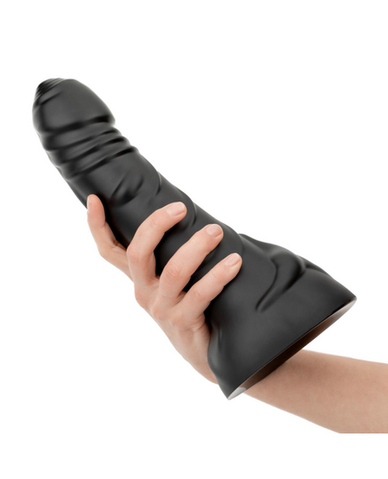 Dildo XXL Black Hawk Curved Buttr