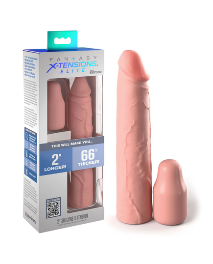 Extensão Peniana Elite 2' Silicone Fantasy X-Tensions