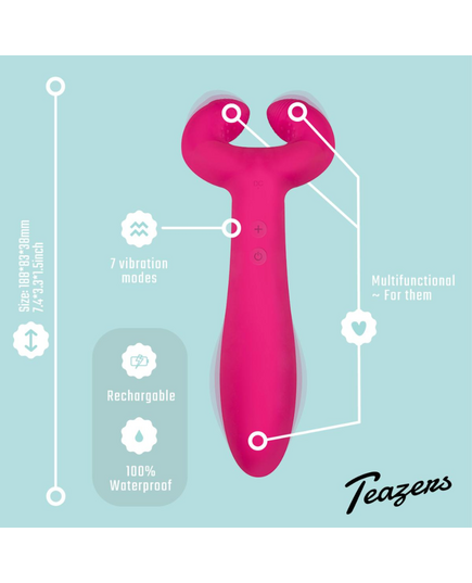 Vibrador Para Casais Pair Vibrator TeazersVibrador Para Casais Pair Vibrator Teazers