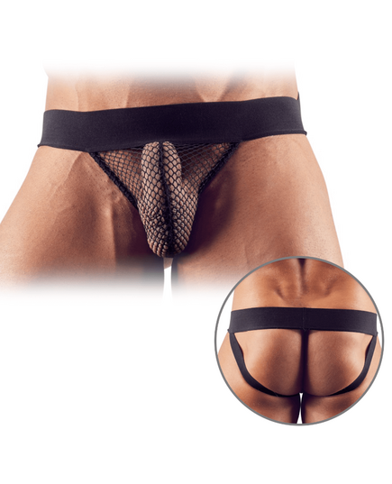 Jockstrap em Rede Svenjoyment Preto