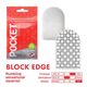 Masturbador Tenga Pocket Stroker Block Edge